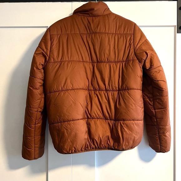 Universal Thread Women's Tan Puffer Jacket - Picture 4 of 6